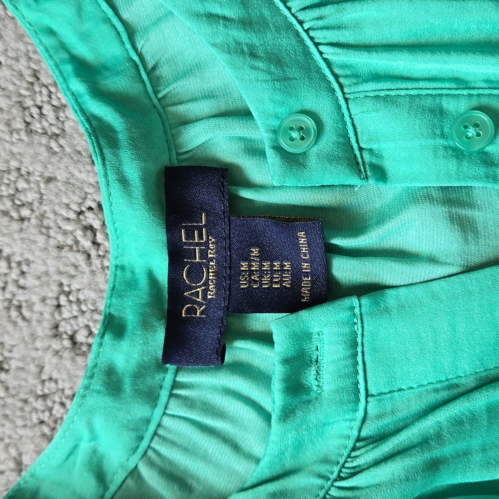 Rachel Mint Green Blouse - Picture 2 of 2